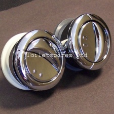 Wirquin Chrome Replacement Dual Flush BUTTON