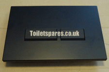 Flush Plate Matt Black